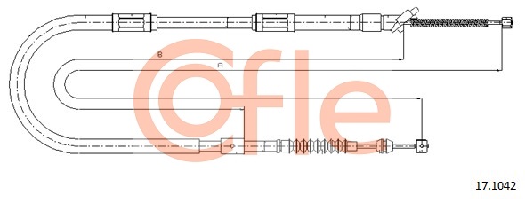 COFLE 17.1042 Seilzug,...