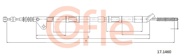 COFLE 17.1460 Seilzug,...