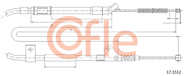 COFLE 17.1512 Seilzug,...