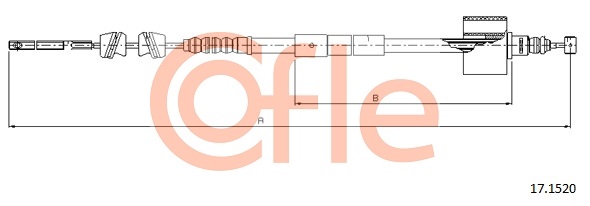 COFLE 17.1520 Seilzug,...