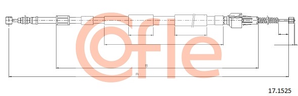 COFLE 17.1525 Seilzug,...