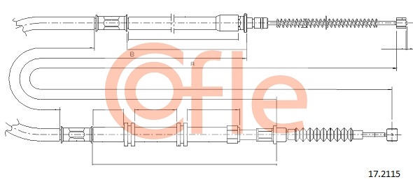 COFLE 17.2115 Seilzug,...