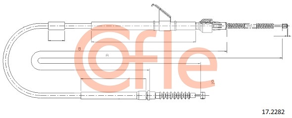 COFLE 17.2282 Seilzug,...