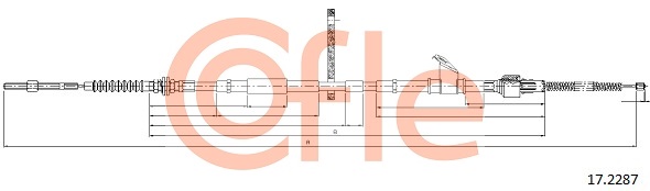 COFLE 17.2287 Seilzug,...
