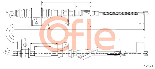 COFLE 17.2521 Seilzug,...