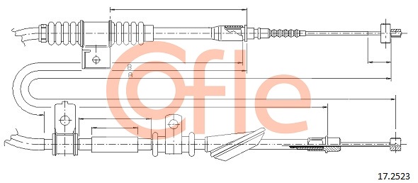 COFLE 17.2523 Seilzug,...