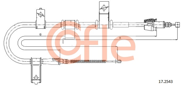 COFLE 17.2543 Seilzug,...