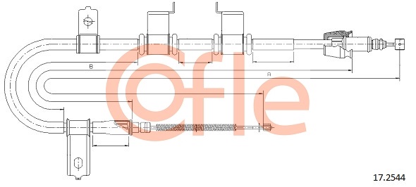 COFLE 17.2544 Seilzug,...