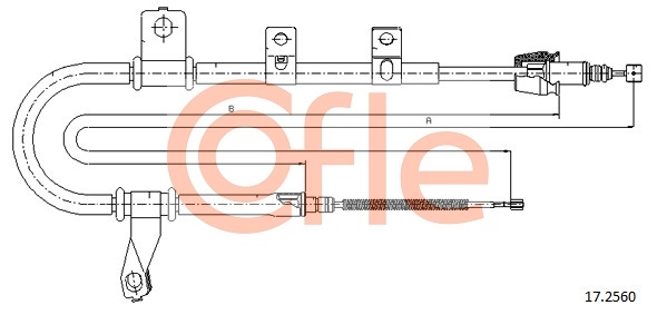 COFLE 17.2560 Seilzug,...