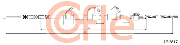 COFLE 17.2817 Seilzug,...