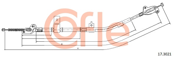 COFLE 17.3021 Seilzug,...
