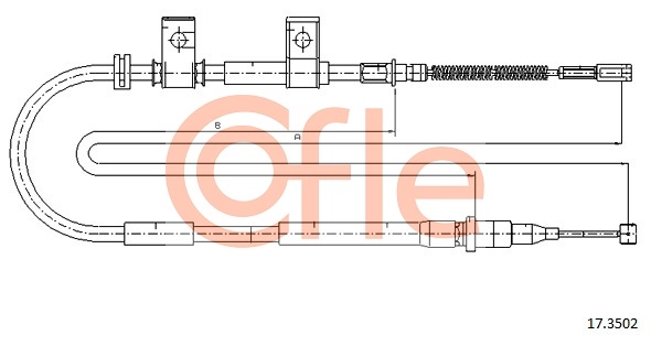 COFLE 17.3502 Seilzug,...