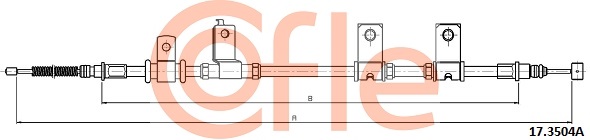 COFLE 17.3504A Seilzug,...