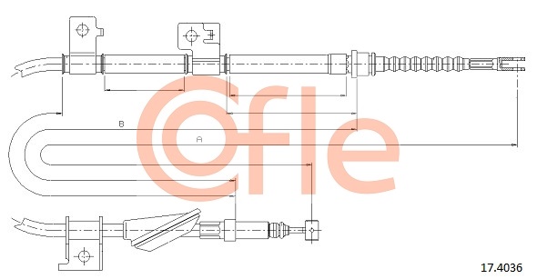 COFLE 17.4036 Seilzug,...