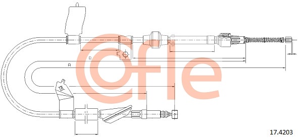 COFLE 17.4203 Seilzug,...