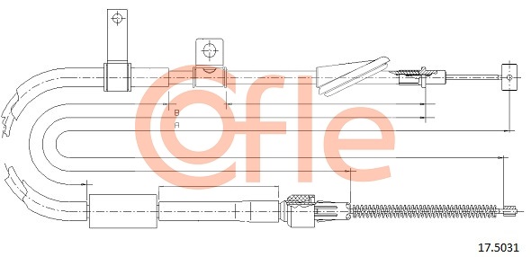 COFLE 17.5031 Seilzug,...