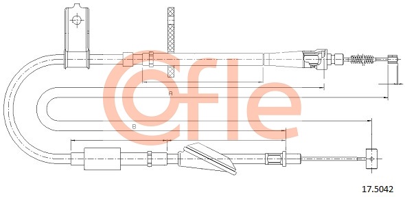 COFLE 17.5042 Seilzug,...