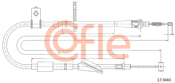 COFLE 17.5043 Seilzug,...