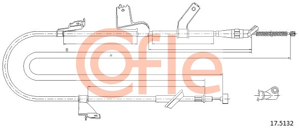 COFLE 17.5132 Seilzug,...