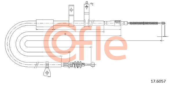 COFLE 17.6057 Seilzug,...