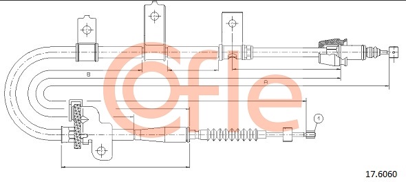 COFLE 17.6060 Seilzug,...