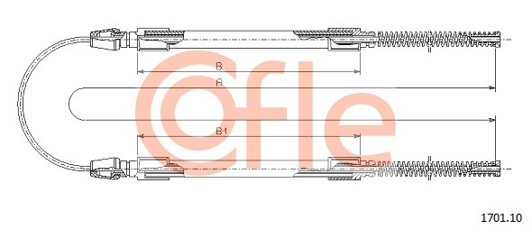 COFLE 1701.10 Seilzug,...
