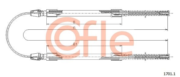 COFLE 1701.1 Seilzug,...