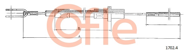 COFLE 1702.4 Seilzug,...