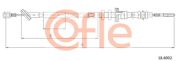 COFLE 18.6002 Seilzug,...