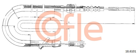 COFLE 18.6101 Seilzug,...