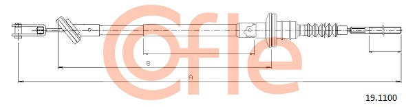 COFLE 19.1100 Seilzug,...
