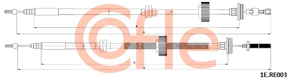 COFLE 1E.RE003 Seilzug,...