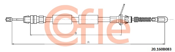 COFLE 20.160B083 Seilzug,...