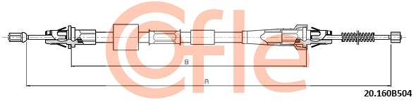 COFLE 20.160B504 Seilzug,...