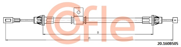 COFLE 20.160B505 Seilzug,...