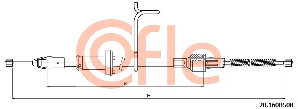 COFLE 20.160B508 Seilzug,...