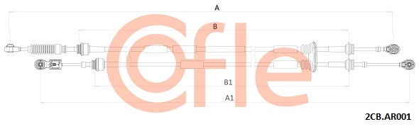 COFLE 2CB.AR001 Ντίζα,...