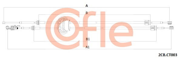 COFLE 2CB.CT003 Ντίζα,...