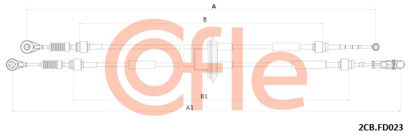 COFLE 2CB.FD023 Ντίζα,...