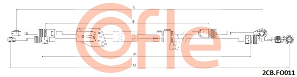 COFLE 2CB.FO011 Seilzug,...