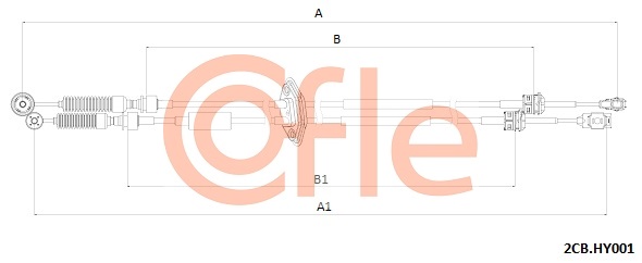 COFLE 2CB.HY001 Seilzug,...