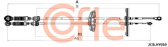 COFLE 2CB.HY010 Ντίζα,...