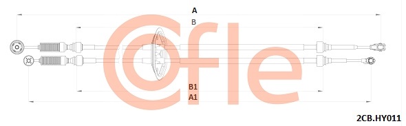 COFLE 2CB.HY011 Ντίζα,...