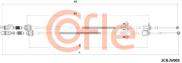 COFLE 2CB.IV001 Seilzug,...