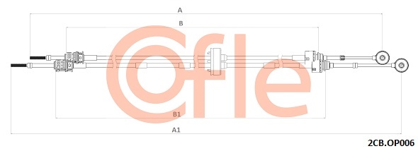 COFLE 2CB.OP006 Seilzug,...