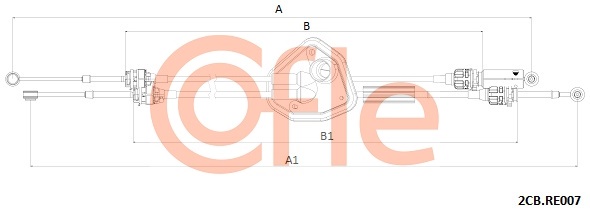 COFLE 2CB.RE007 Seilzug,...