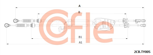COFLE 2CB.TY005 Ντίζα,...