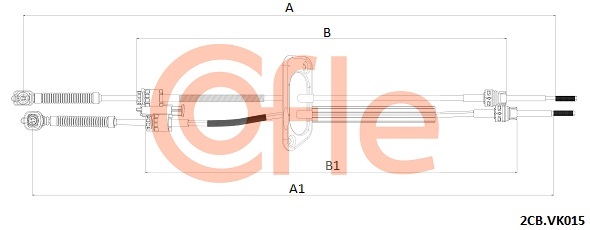 COFLE 2CB.VK015 Ντίζα,...
