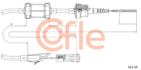 COFLE 412.10 Seilzug,...