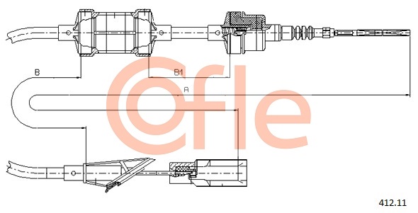 COFLE 412.11 Seilzug,...